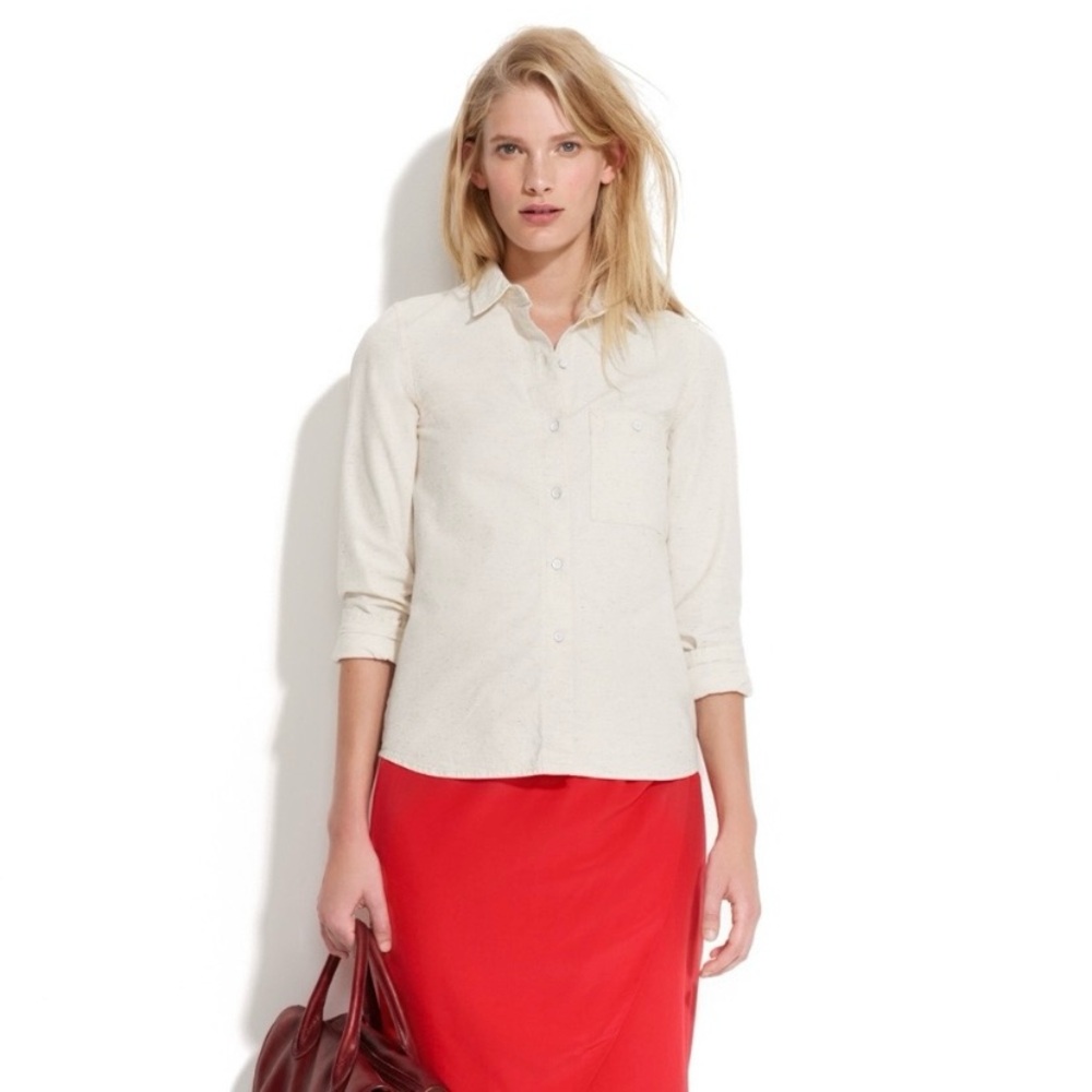 Retro Madewell Color-Fleck Boy Shirt